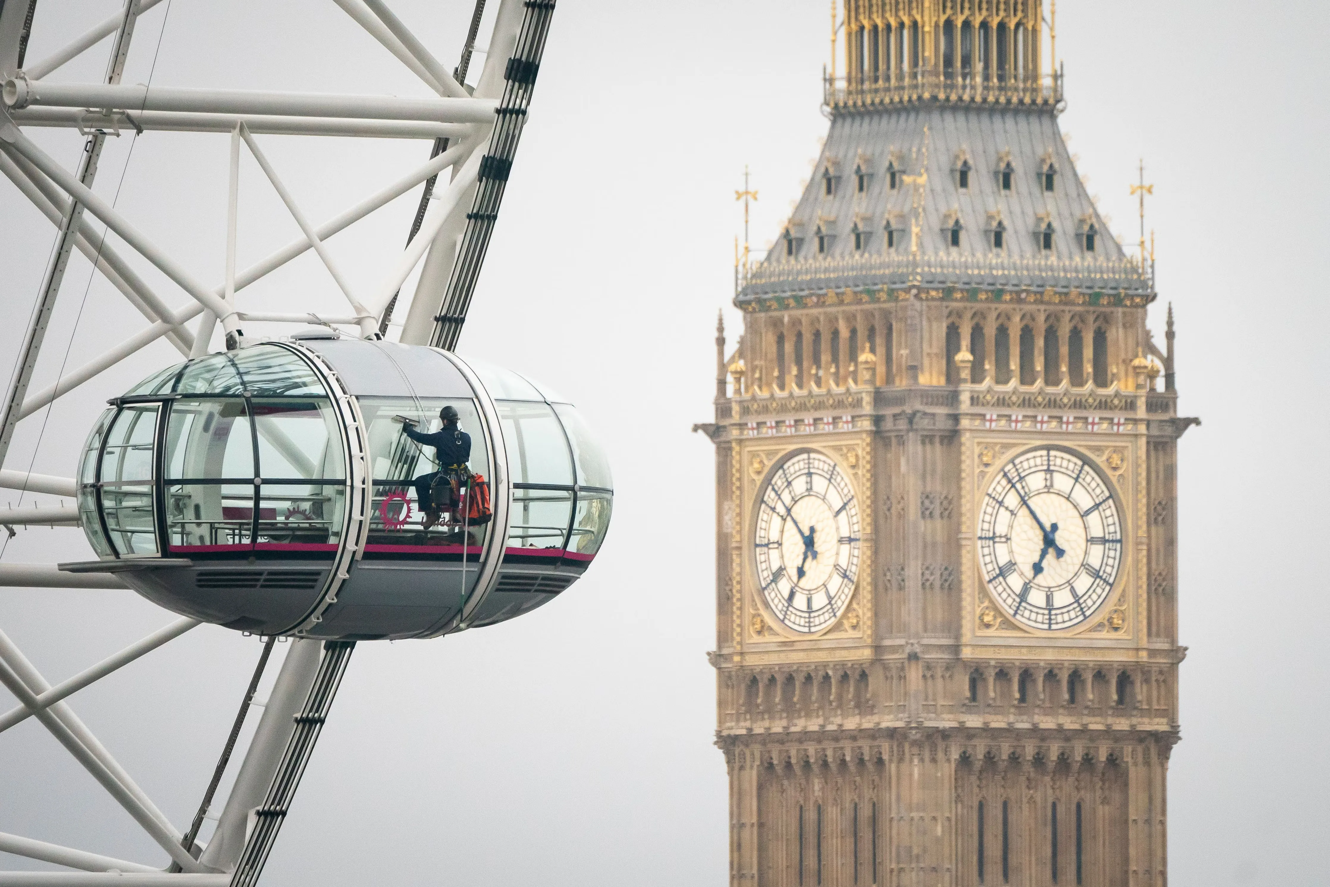 London Eye Big Ben View